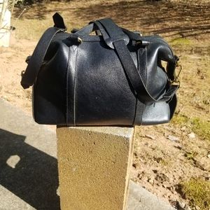 MADEWELL Black leather Kensington Satchel bag